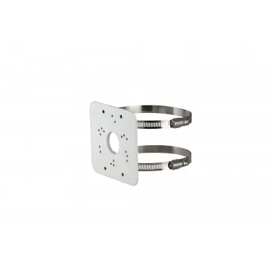 [DHU2126] DH-PFA152-E POLE MTD BKT WHT ALUMINIUM ALLOY/ S/S SUITS 80-150 (MM) POLE 3 KG MAX LOAD 3H